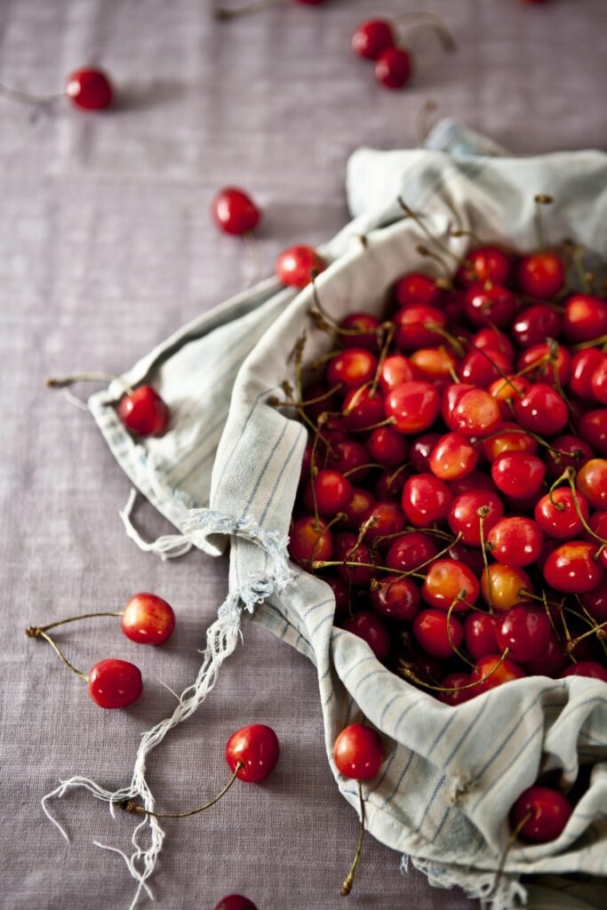 Fondo para vela de soya aroma cerezas