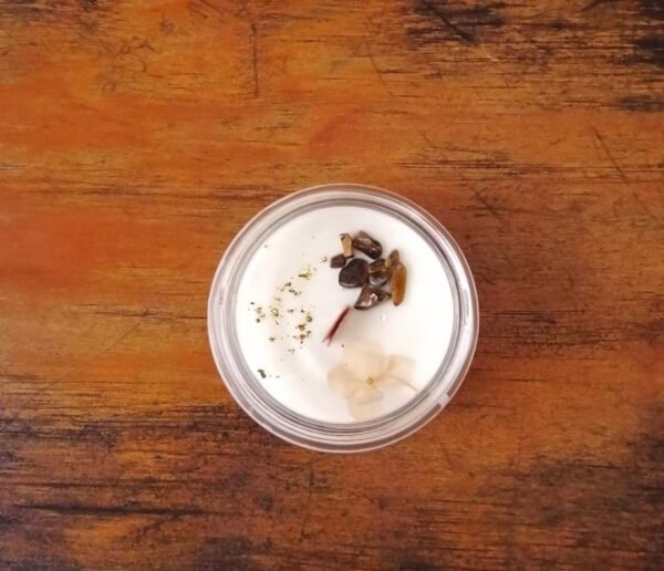 Velas intencionadas, aromáticas artesanales de soya